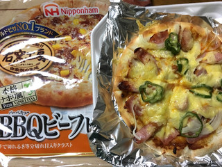 「ニッポンハム 石窯工房 BBQビーフピザ 袋1個」のクチコミ画像 by レビュアーさん