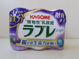 「カゴメ 植物性乳酸菌ラブレ Light 1日分の鉄分 カップ80ml×3」のクチコミ画像 by はるるそらさん