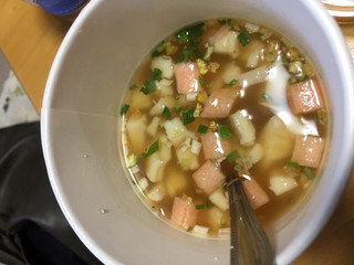 「日清 旨だし膳 おとうふの蟹だしとろみスープ カップ14g」のクチコミ画像 by kina子いもさん