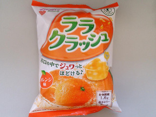 「マンナンライフ 蒟蒻畑 ララクラッシュ オレンジ味 192g」のクチコミ画像 by レビュアーさん