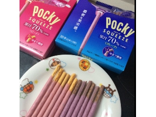 中評価】江崎グリコ ポッキー スクイーズ ピーチの感想・クチコミ