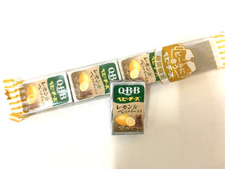 「Q・B・B ビールに合うベビーチーズ レモン＆ペッパー入り 袋15g×4」のクチコミ画像 by レビュアーさん