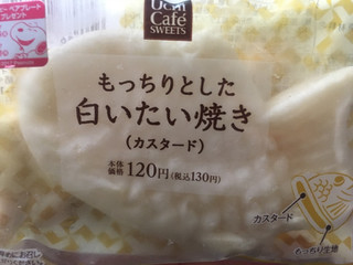「ローソン Uchi Cafe’ SWEETS もっちりとした白いたい焼き」のクチコミ画像 by たかはっさんさん