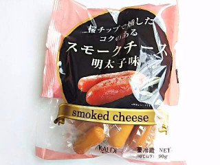 「カルディ スモークチーズ 明太子味 袋90g」のクチコミ画像 by いちごみるうさん