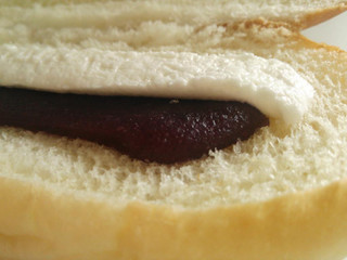 「第一パン コッペパン紅芋＆ホイップ 袋1個」のクチコミ画像 by はるるそらさん