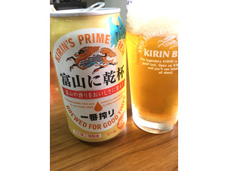 「KIRIN 一番搾り 富山に乾杯 缶350ml」のクチコミ画像 by レビュアーさん