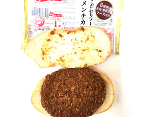 「ヤマザキ こだわりソースのメンチカツパン 袋1個」のクチコミ画像 by レビュアーさん