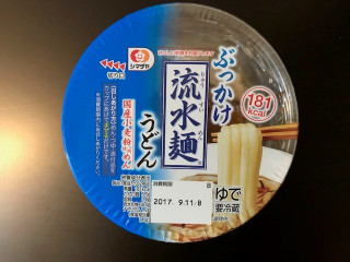 「シマダヤ ぶっかけ流水麺うどん カップ246g」のクチコミ画像 by CASSさん