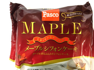 「Pasco メープルシフォンケーキ 袋1個」のクチコミ画像 by レビュアーさん