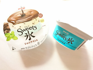 「明治 Sweets氷 ショコラミント」のクチコミ画像 by いちごみるうさん