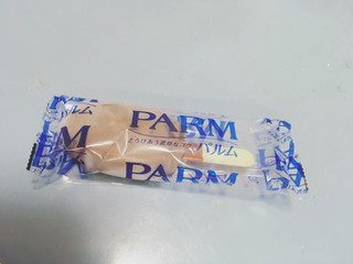 「森永 PARM チョコレート＆チョコレート プラリネ仕立て 箱55ml×6」のクチコミ画像 by ゆにょちゃぬさん