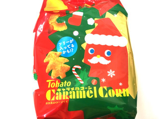 「東ハト キャラメルコーン クリスマス 袋80g」のクチコミ画像 by レビュアーさん