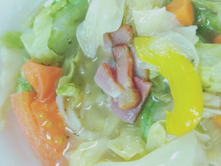 「セブン-イレブン 野菜を食べよう！8品目の野菜スープ」のクチコミ画像 by ゆにょちゃぬさん