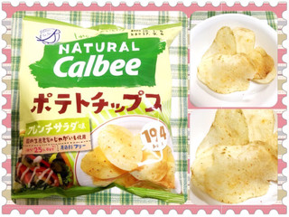 「カルビー Natural Calbee ポテトチップス フレンチサラダ味 袋40g」のクチコミ画像 by kumahappinessさん