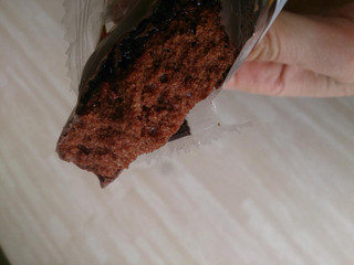 「ヤマザキ いちごとチョコのケーキ あまおう苺のジャム使用 袋1個」のクチコミ画像 by ノラあんこさん