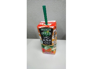 「カゴメ 野菜生活100 北海道メロンミックス リーフパック パック195ml」のクチコミ画像 by Joeさん