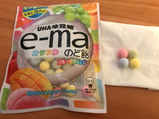 「UHA味覚糖 e‐maのど飴 ミラクルチェンジ 袋50g」のクチコミ画像 by ちぴちぴさん