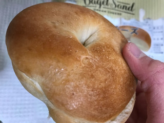 「Pasco Bagel Sand クリームチーズ 袋1個」のクチコミ画像 by いちごたるとさん