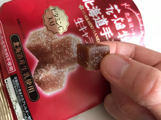 「花畑牧場 北海道手造りグミ 生キャラメル味 袋35g」のクチコミ画像 by いちごたるとさん