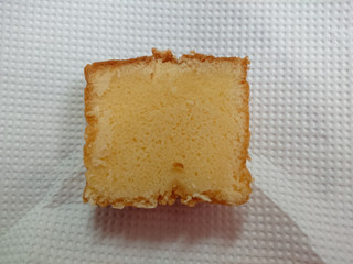 「カルディ クーベルチュール ホワイトチョコレートケーキ 袋1本」のクチコミ画像 by SANAさん