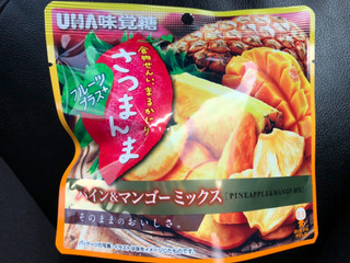 「UHA味覚糖 さつまんま フルーツプラス パイン＆マンゴーミックス 袋34g」のクチコミ画像 by あんめろんさん