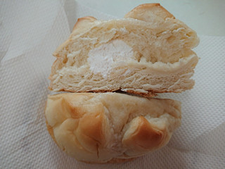 「フジパン 濃いミルクホイップパン 袋1個」のクチコミ画像 by SANAさん