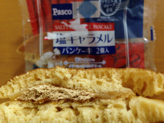 「Pasco 塩キャラメルパンケーキ 袋2個」のクチコミ画像 by ぷりん姫さん