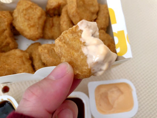 「マクドナルド わんぱくクリーミーチーズソース」のクチコミ画像 by gggさん