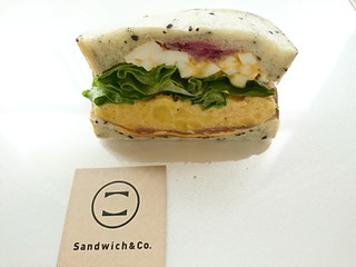 「sandwich＆Co. インカのめざめの明太ポテサラと生ハムサンド」のクチコミ画像 by いちごみるうさん