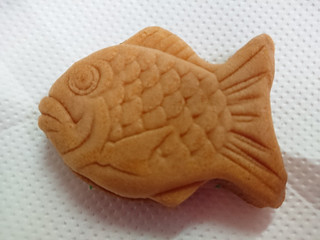 「多田製菓（大阪） もっちりたい焼き クリーム 袋1個」のクチコミ画像 by SANAさん