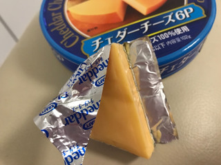 「クラフト チェダーチーズ6P 箱102g」のクチコミ画像 by SweetSilさん