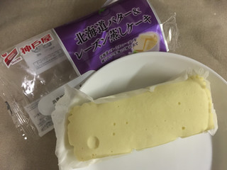 「神戸屋 北海道バター＆レーズン蒸しケーキ 袋1個」のクチコミ画像 by おっちゃまさん