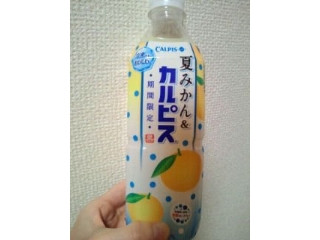 「カルピス 夏みかん＆カルピス ペット490ml」のクチコミ画像 by やっぺさん