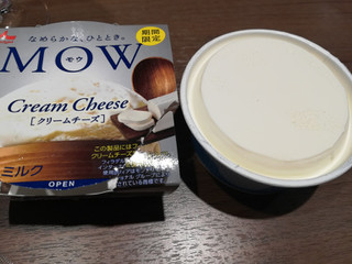 「森永 MOW クリームチーズ カップ140ml」のクチコミ画像 by meruriさん