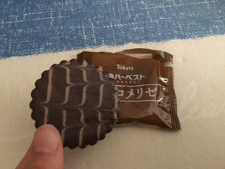 「東ハト ハーベストチョコメリゼ アイスコーヒー 袋2枚×4」のクチコミ画像 by おむちゃんさん