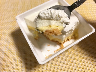 「プレシア 北海道クリームの2層のチーズケーキ パック1個」のクチコミ画像 by やにゃさん