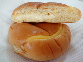 「第一パン 冷やしてもおいしいクリームパン 袋1個」のクチコミ画像 by SANAさん