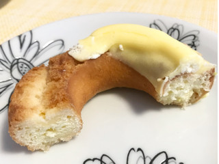 「ミスタードーナツ レアチーズファッション」のクチコミ画像 by やにゃさん