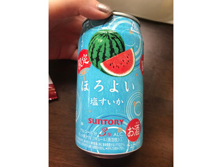 「サントリー チューハイ ほろよい 塩すいか 缶350ml」のクチコミ画像 by ろーずありすさん