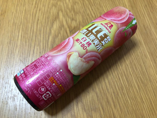 「森永製菓 アイスボックス 濃い果実氷 白桃 135ml」のクチコミ画像 by ちいぼうさん