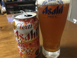 「アサヒ クリアアサヒ 秋の宴 缶350ml」のクチコミ画像 by ビールが一番さん