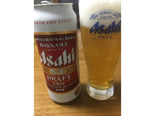 「アサヒ 本生 ドラフト 缶500ml」のクチコミ画像 by ビールが一番さん