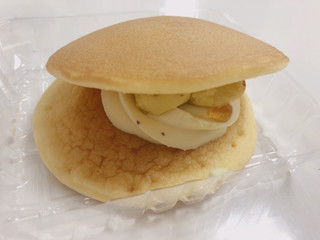 「セブン-イレブン スイートポテトパンケーキどら」のクチコミ画像 by gggさん