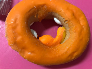 「ローソン もっちりとしたドーナツサンド パンプキン＆ホイップ」のクチコミ画像 by SweetSilさん
