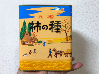 「浪花屋 元祖 柿の種 缶190g」のクチコミ画像 by レビュアーさん