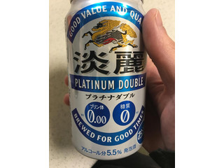 「KIRIN 淡麗プラチナダブル 缶350ml」のクチコミ画像 by レビュアーさん