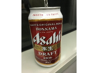 「アサヒ 本生 ドラフト 缶350ml」のクチコミ画像 by ビールが一番さん