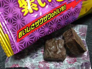 「有楽製菓 ブラックサンダー プリティスタイル 紫いも 袋65g」のクチコミ画像 by SweetSilさん