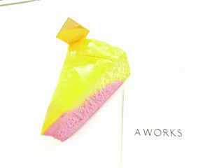 「AWORKS パンプキンストロベリーチーズケーキ」のクチコミ画像 by いちごみるうさん