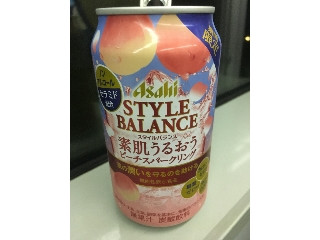 「アサヒ スタイルバランス 素肌うるおうピーチスパークリング 缶350ml」のクチコミ画像 by ビールが一番さん